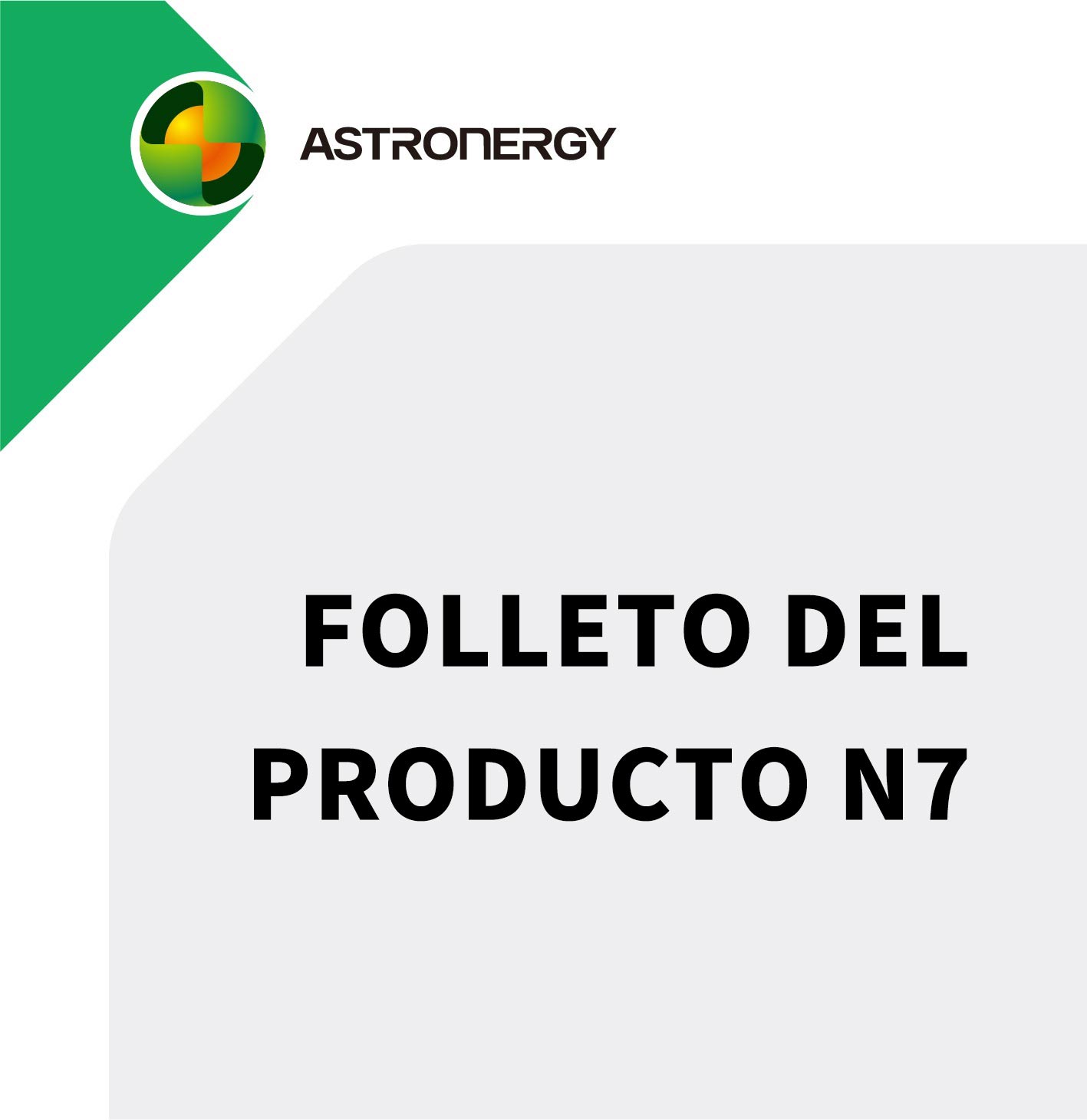 FOLLETO DEL PRODUCTO N7