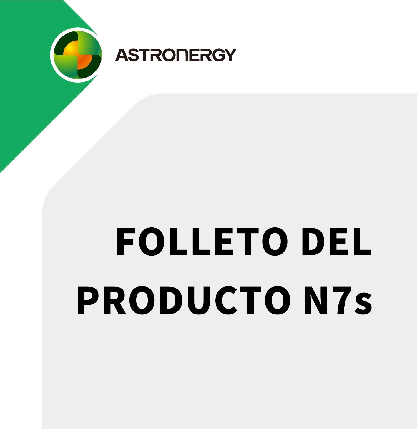 FOLLETO DEL PRODUCTO N7s