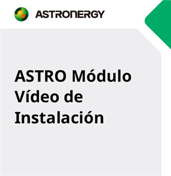 ASTRO Módulo Vídeo de Instalación